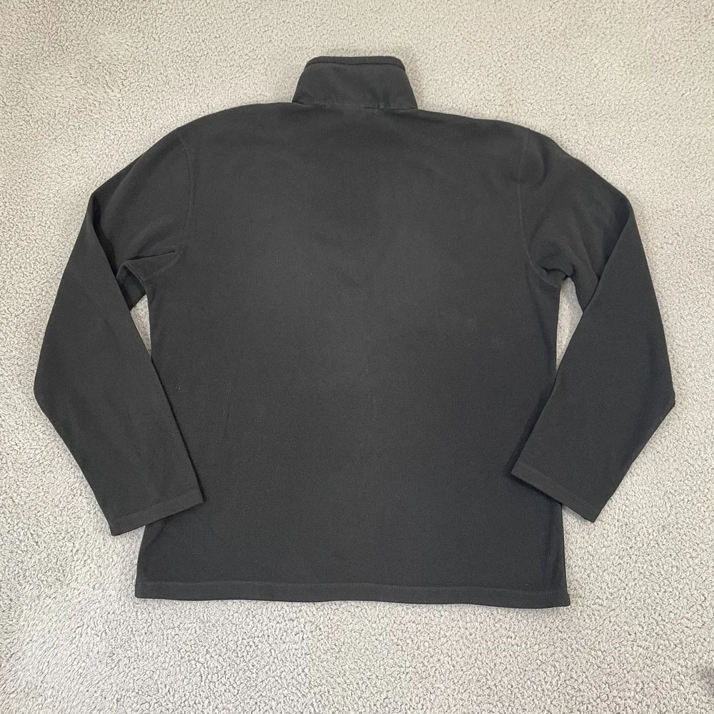 The North Face 1/4 Zip Fleece Men M Black Gorpcore Outdoor Pullover